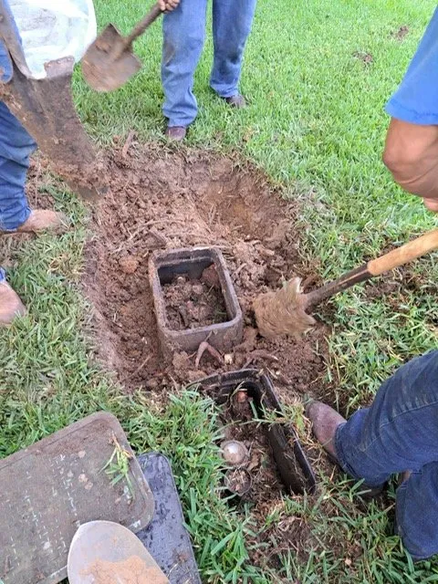 Slide of Ramirez Excavation