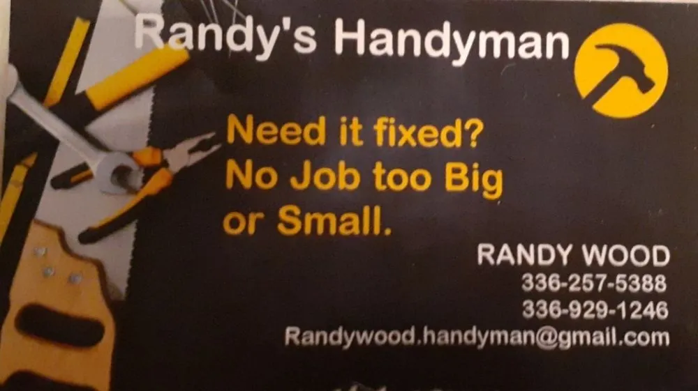 Slide of Randy's Handyman
