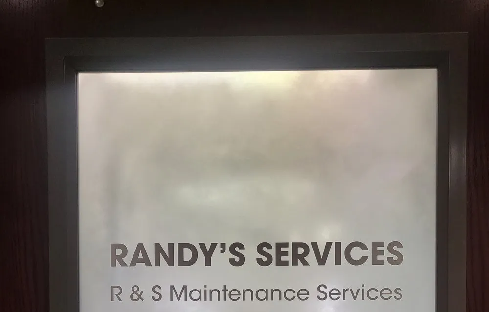 Slide of Randy's Services