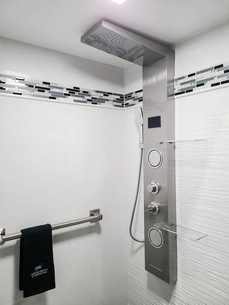 Slide of Rapid Bath & Construction