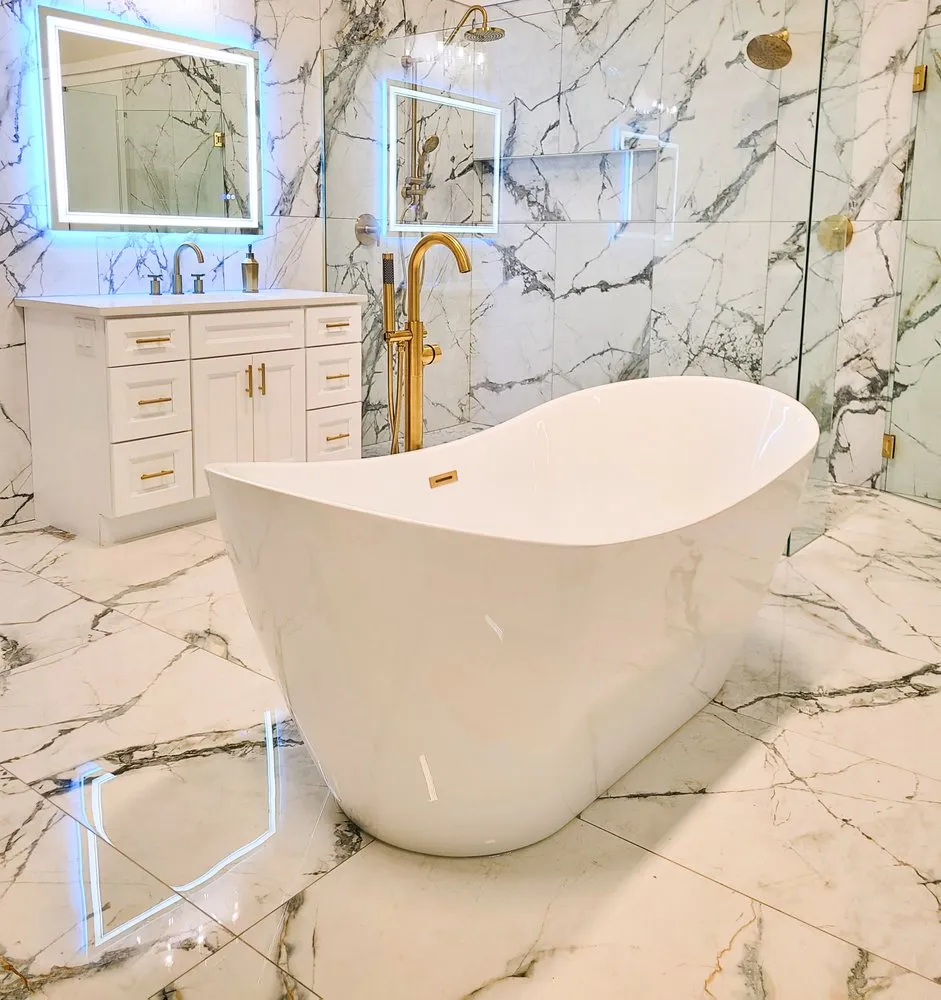 Slide of Rapid Bath & Construction