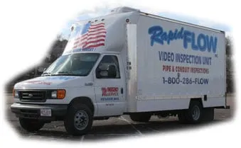 Slide of Rapid Flow Drain Cleaning