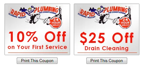 Slide of Rapid Plumbing