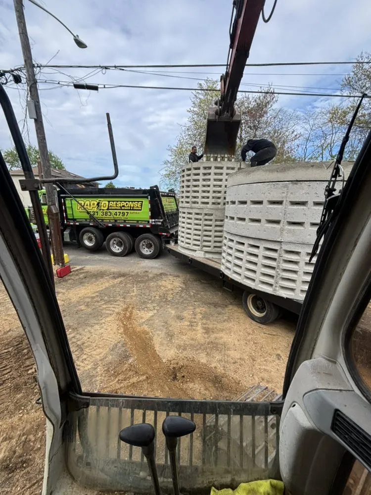 Slide of Rapid Response Cesspool