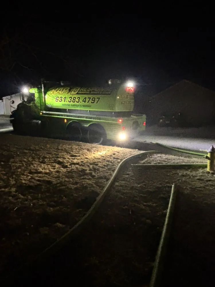 Slide of Rapid Response Cesspool