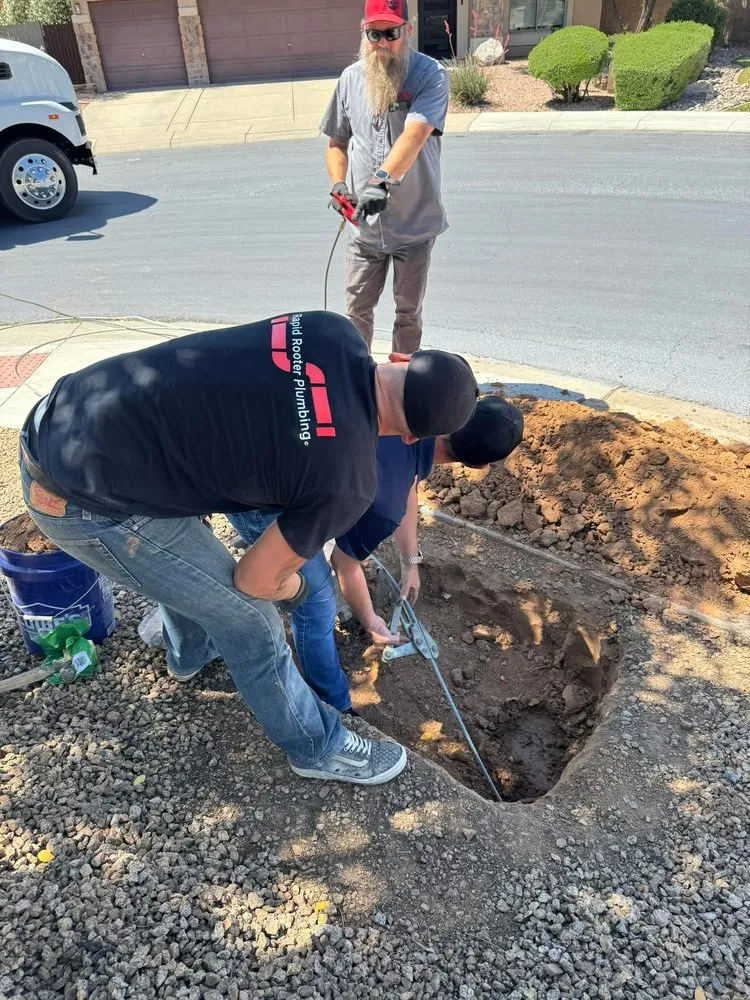 Slide of Rapid Rooter Plumbing