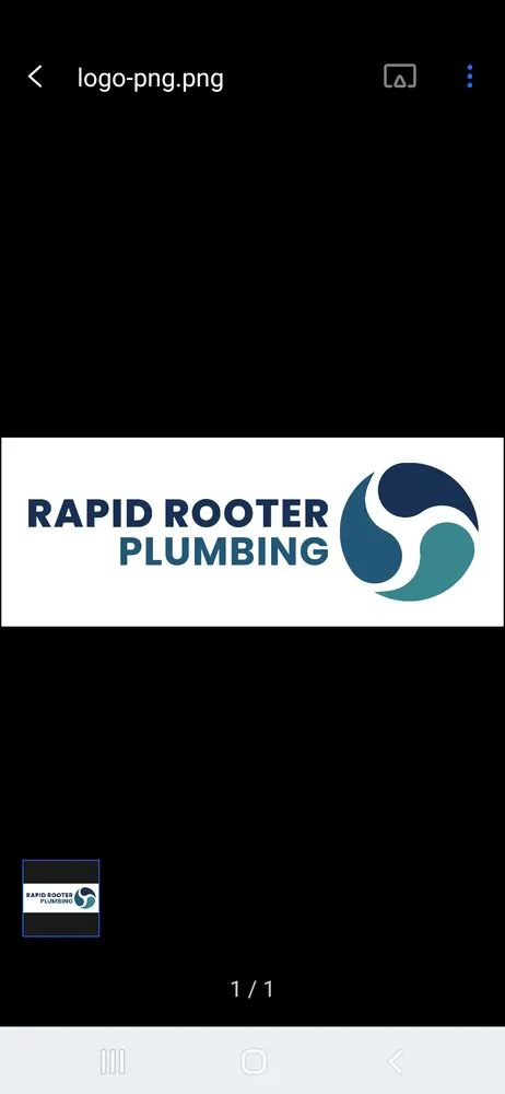 Slide of Rapid Rooter Plumbing
