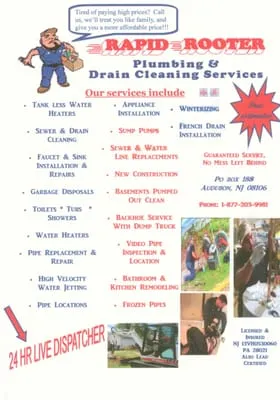 Rapid Rooter Services