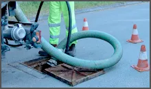 Slide of Rapid Sewer and Septic Tank Cleaners