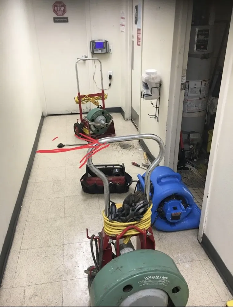 Slide of Raptor Plumbing and Drain