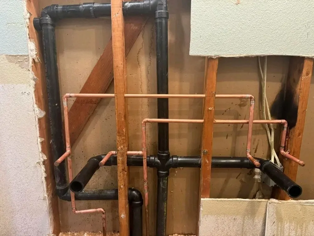 Slide of Rare plumbing