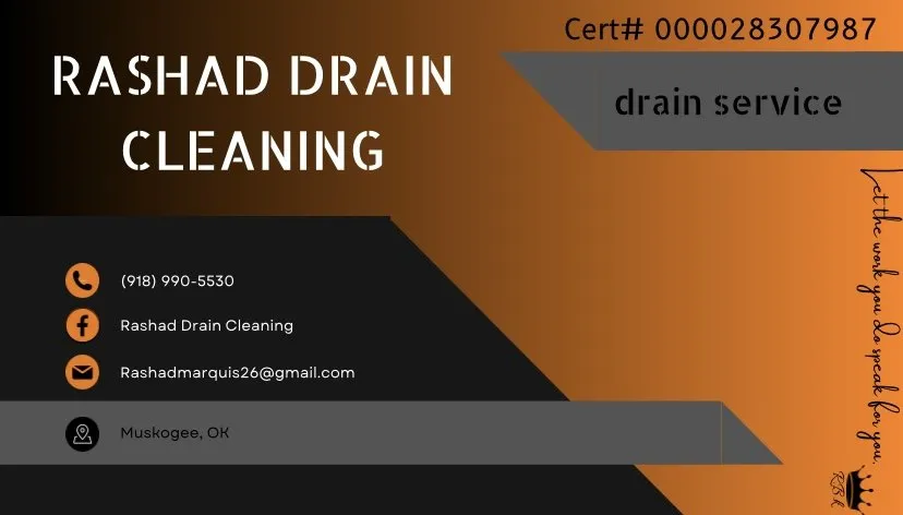 Slide of Rashad Drain Cleaning