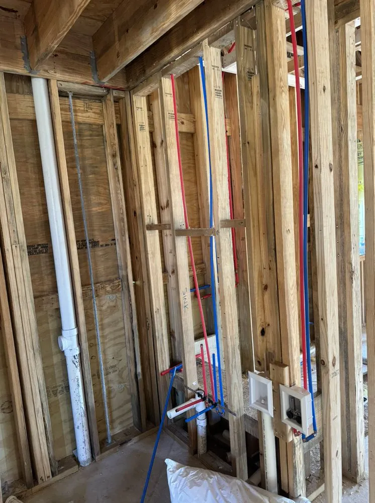 Slide of Raw Plumbing