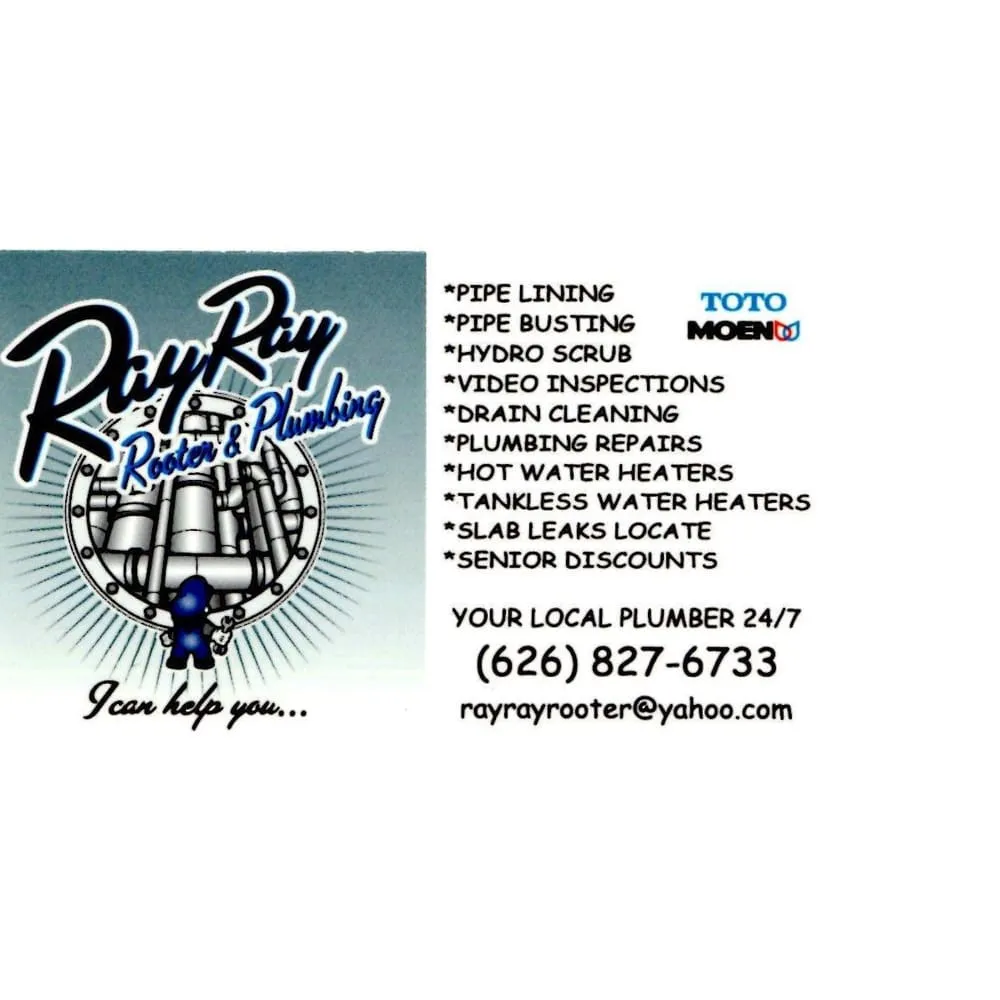 Slide of Ray Ray Rooter & Plumbing