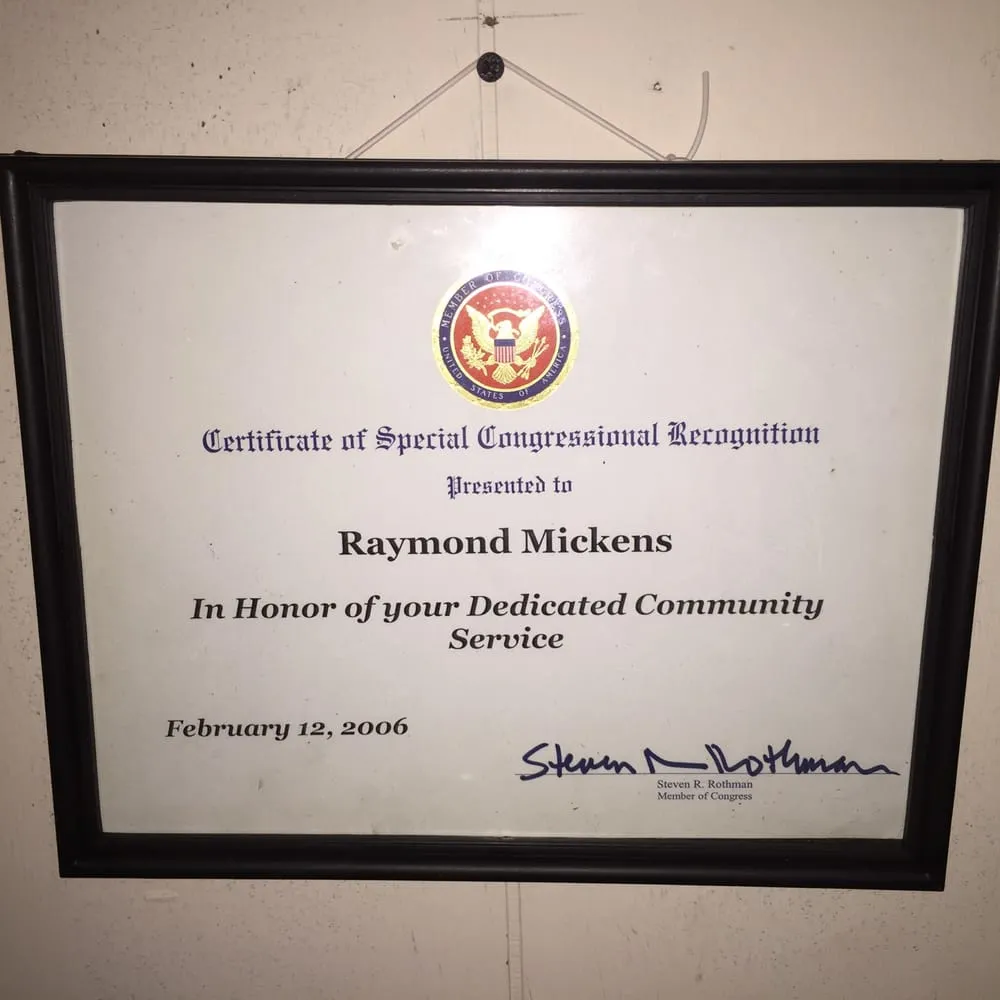 Slide of Ray's Contractors RBSM