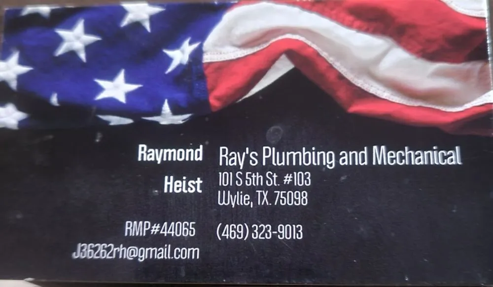 Slide of Ray's Plumbing and Mechanical