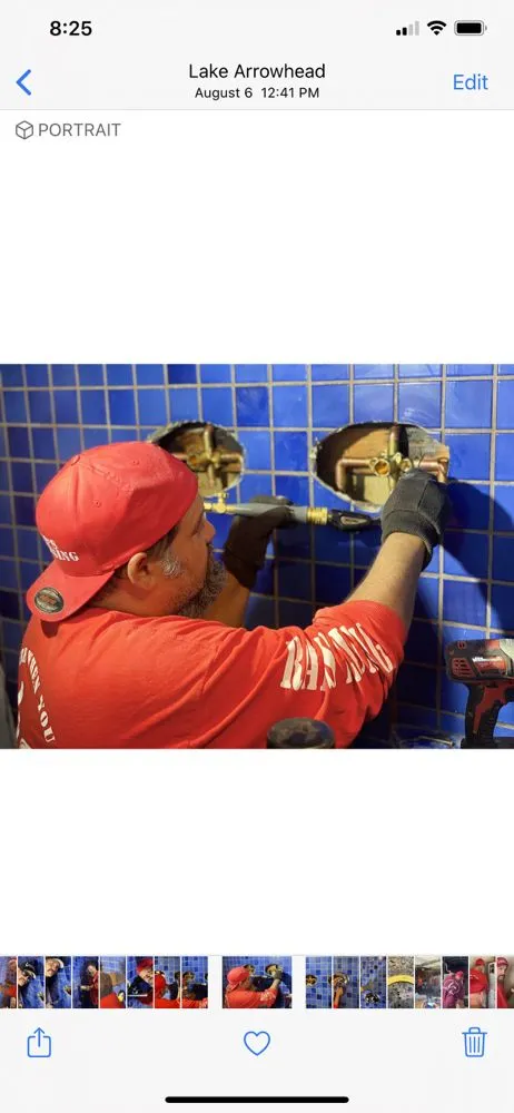 Slide of Ray's Plumbing