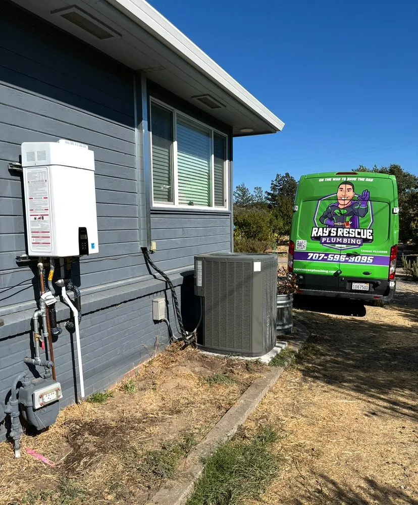 Slide of Ray’s Rescue Plumbing