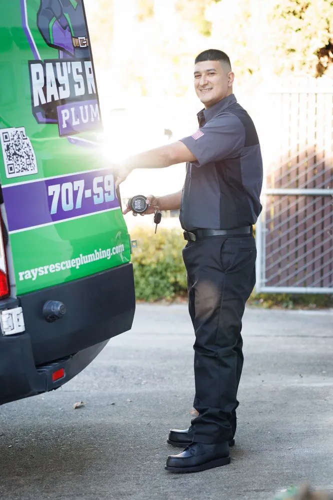 Slide of Ray’s Rescue Plumbing