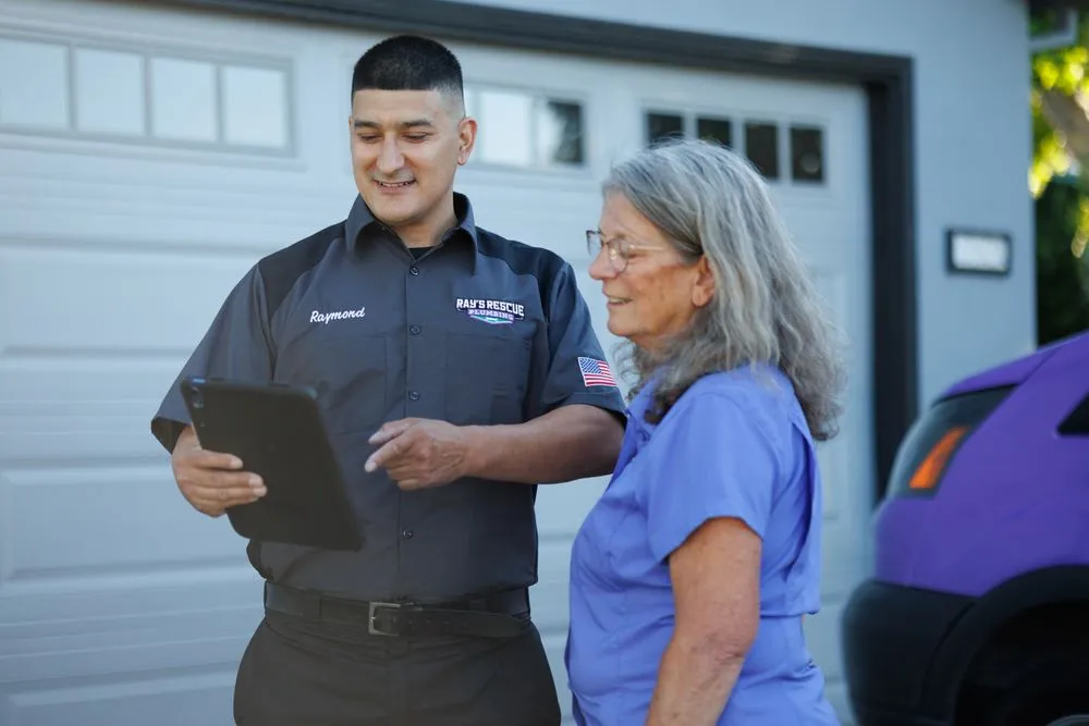 Slide of Ray’s Rescue Plumbing