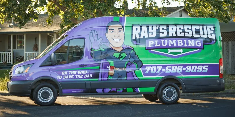 Slide of Ray’s Rescue Plumbing