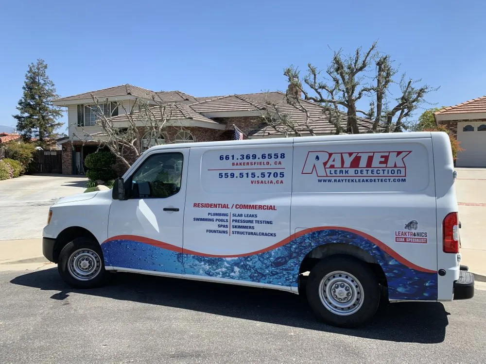 Slide of Raytek Leak Detection