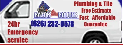 Slide of Razor Rooter Plumbing