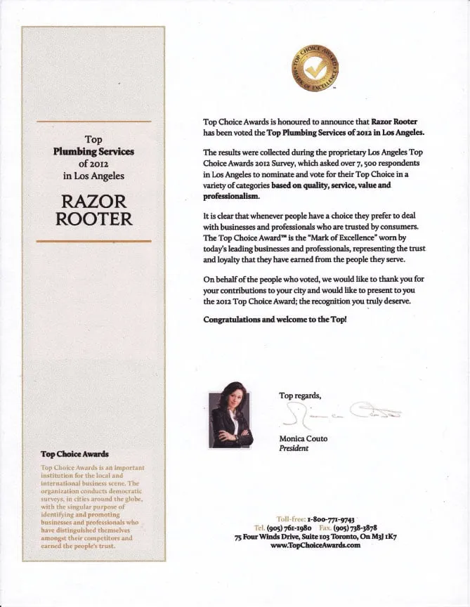 Expert water heater service service in West Covina, CA - Razor Rooter Plumbing