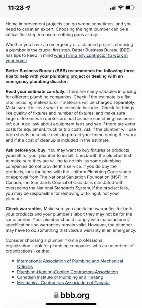 Emergency leak detection in Stow, OH by RB Plumbing and Remodeling