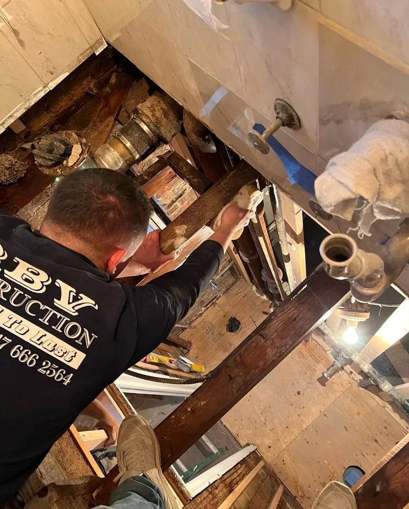 Slide of RBV Construction Corp & Plumbing