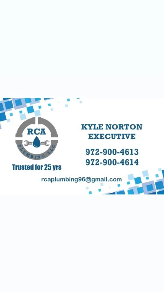 Slide of RCA Plumbing LLC