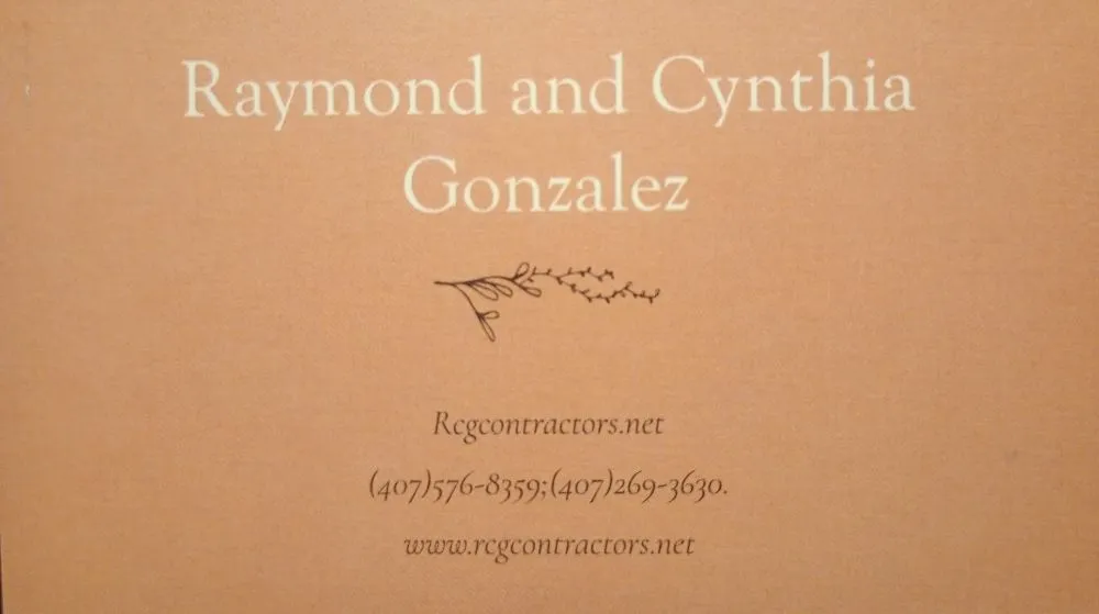 Slide of RCG Contractors