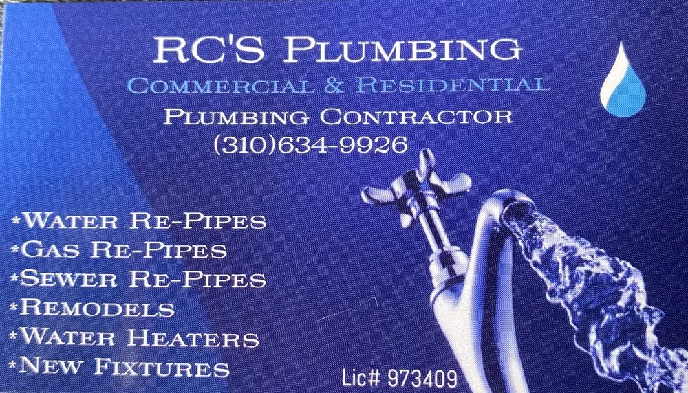 Slide of RC’s Plumbing