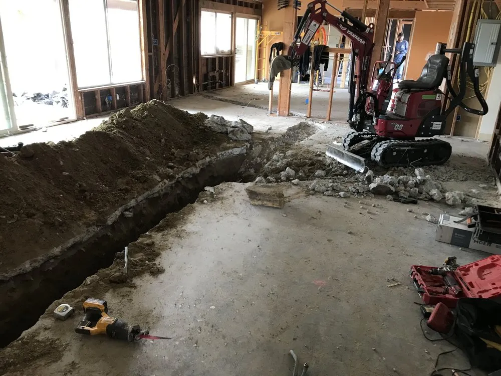 Slide of Re-pipe Plumbing