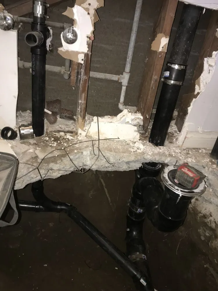 Slide of Re-pipe Plumbing