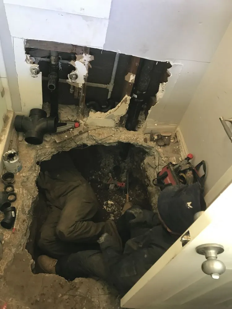 Slide of Re-pipe Plumbing