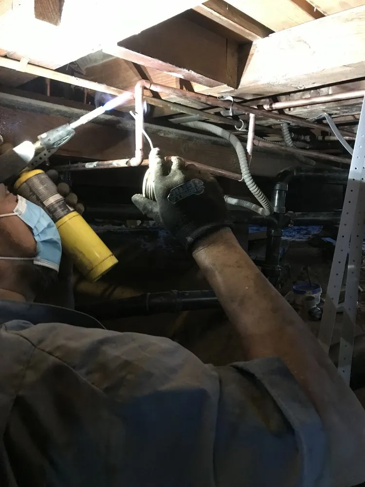 Slide of Re-pipe Plumbing