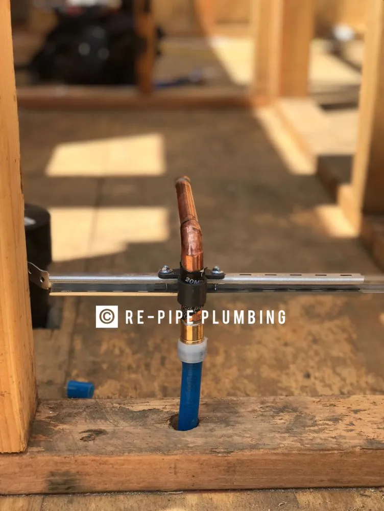 Slide of Re-pipe Plumbing