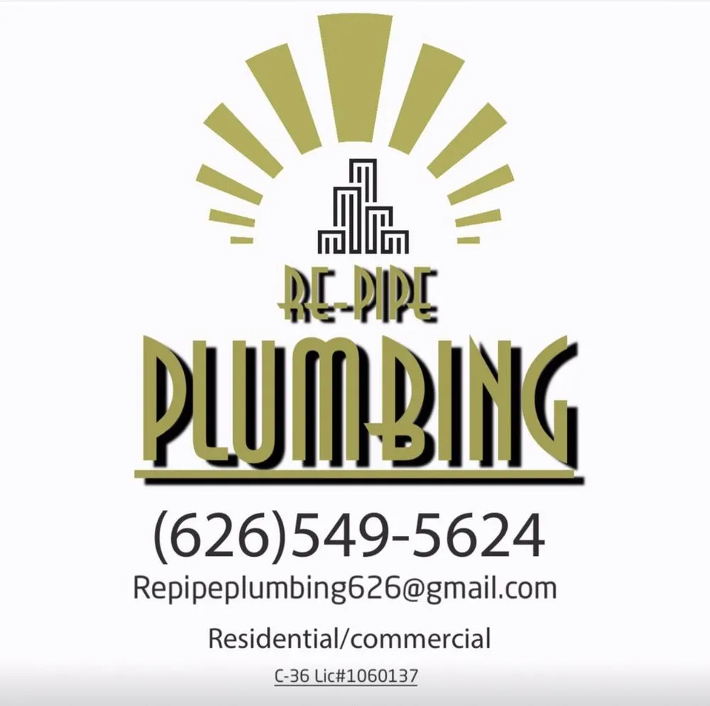 Reliable drain cleaning service in El Monte, CA - Re-pipe Plumbing