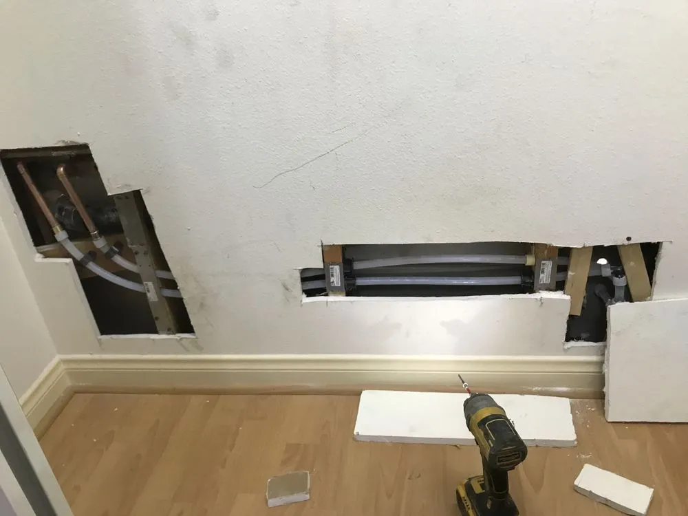 Slide of Re-pipe Plumbing