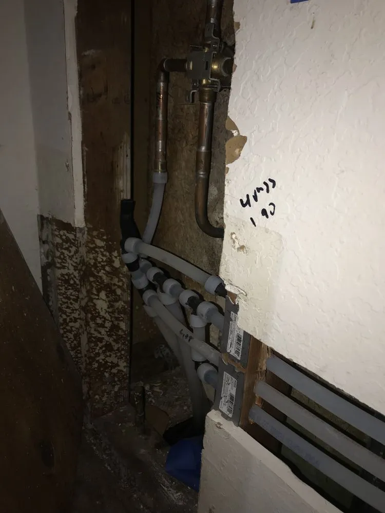 Slide of Re-pipe Plumbing