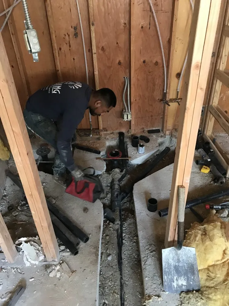 Slide of Re-pipe Plumbing