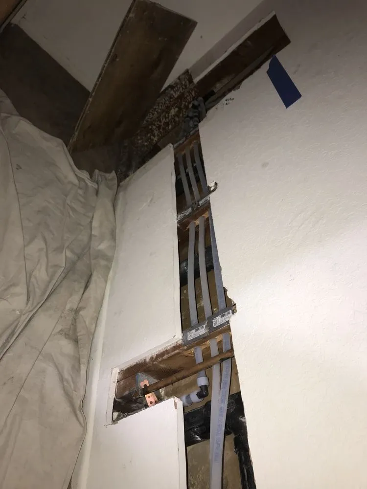 Slide of Re-pipe Plumbing