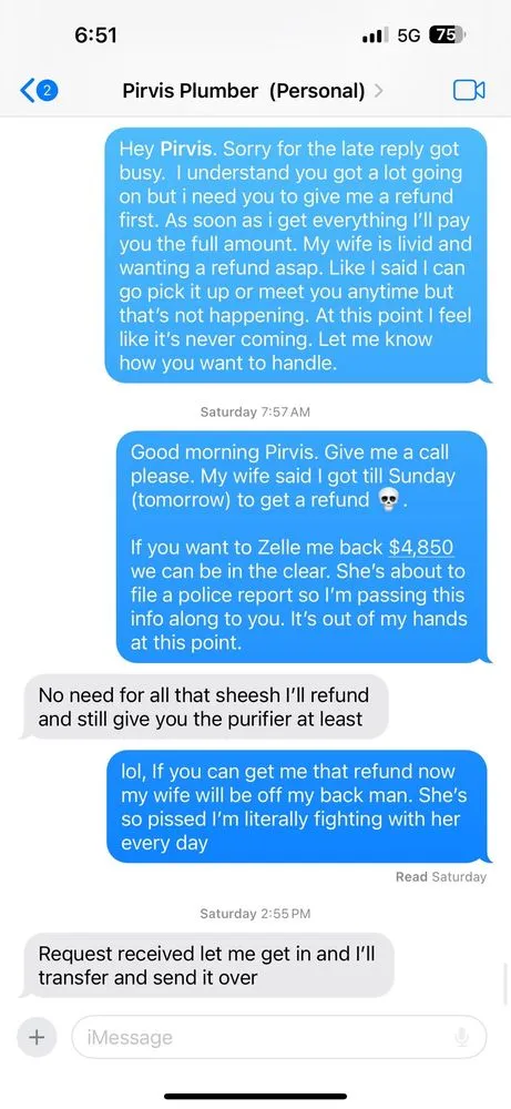 Slide of Ready Rooter Plumber