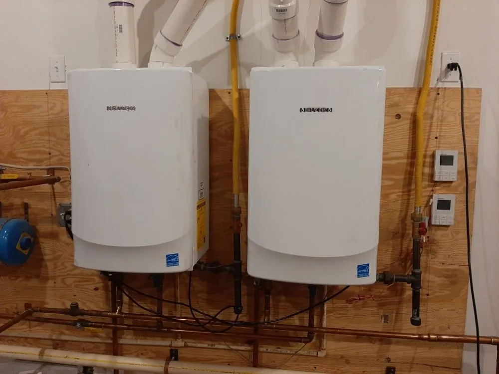 Slide of Red & Blue Services