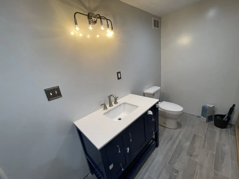 Slide of Red & Blue Services