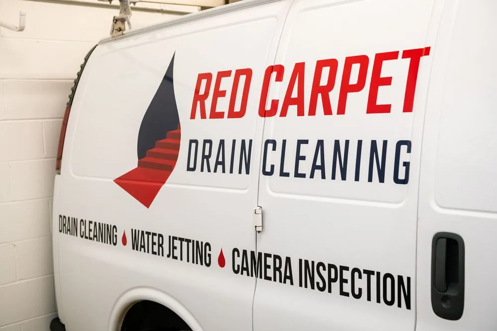 Slide of Red Carpet Drain Cleaning