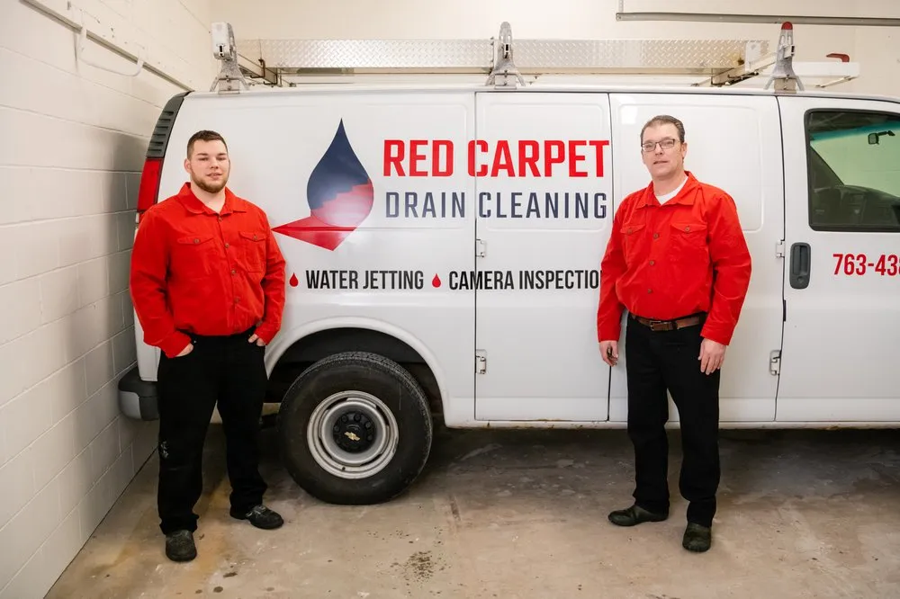 Slide of Red Carpet Drain Cleaning