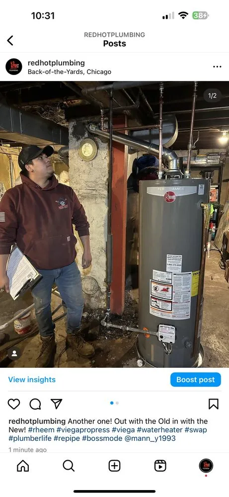 Slide of Red Hot Drain