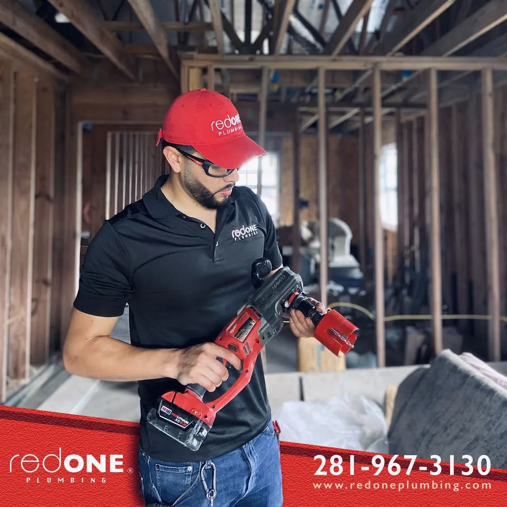Top-rated plumbing repair service in Houston, TX - Red One Plumbing